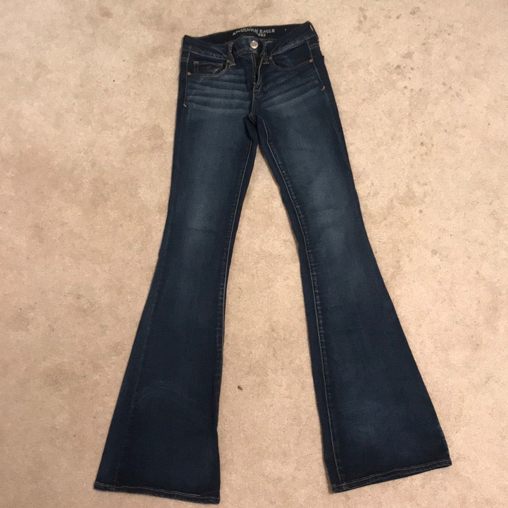 American Eagle Boho Artist Jeans (size 4 XL)